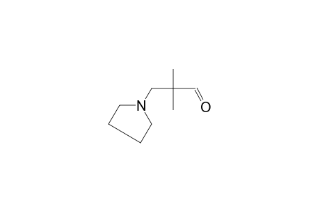1-pyrrolidinepropanal, alpha,alpha-dimethyl-