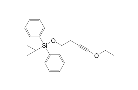 tert-Butyl-(4-ethoxybut-3-ynoxy)-diphenyl-silane