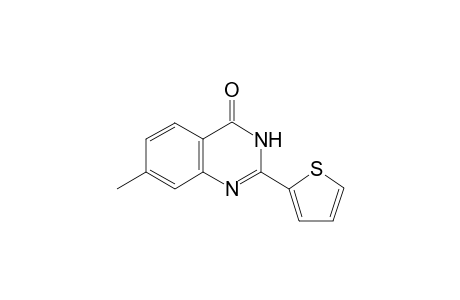 7-Methyl-2-(thiophen-2-yl)quinazolin-4(3H)-one