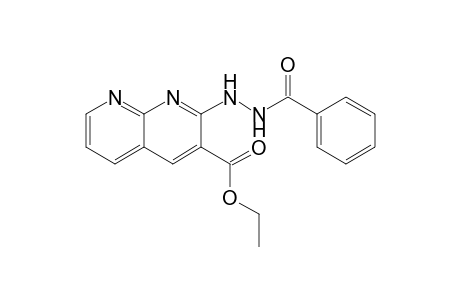 N-Benzoyl-N'-(3-carbethoxy-[1,8]-naphthyridin-2-yl)hydrazine