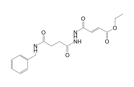 ethyl (2E)-4-{2-[4-(benzylamino)-4-oxobutanoyl]hydrazino}-4-oxo-2-butenoate
