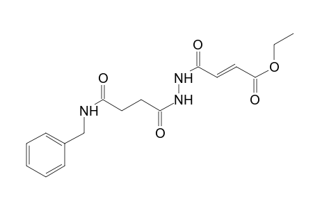 ethyl (2E)-4-{2-[4-(benzylamino)-4-oxobutanoyl]hydrazino}-4-oxo-2-butenoate