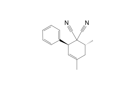 trans-1,1-Dicyano-4,6-dimethyl-2-phenylcyclohex-3-ene