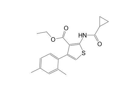 ethyl 2-[(cyclopropylcarbonyl)amino]-4-(2,4-dimethylphenyl)-3-thiophenecarboxylate