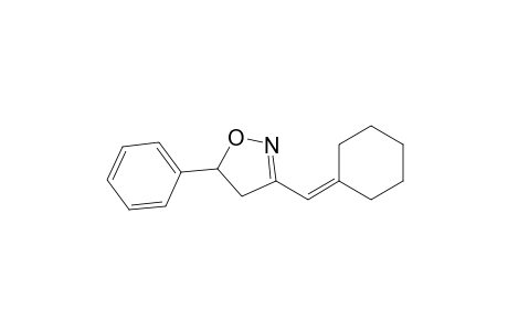 3-(Cyclohexylidenemethyl)-5-phenyl-2-isoxazoline