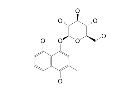 HYDROPLUMBAGIN-4-O-BETA-GLUCOPYRANOSIDE