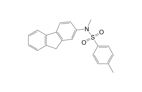 N-methyl-N-(fluoren-2-yl)-p-toluenesulfonamide