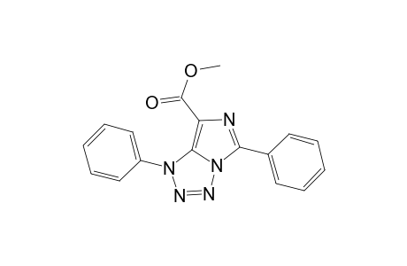 1H-Imidazo[1,5-d]tetrazole-7-carboxylic acid, 1,5-diphenyl-, methyl ester