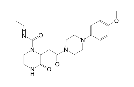 1-piperazinecarboxamide, N-ethyl-2-[2-[4-(4-methoxyphenyl)-1-piperazinyl]-2-oxoethyl]-3-oxo-