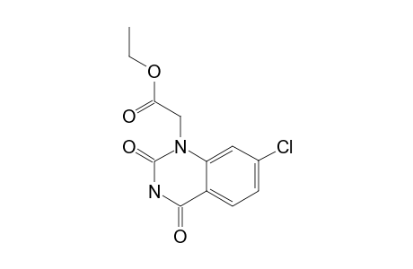 7-CHLORO-3,4-DIHYDRO-2,4-DIOXO-1(2H)-QUINAZOLINEACETICACID-ETHYLESTER