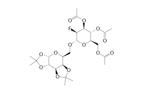 2-DEOXY-2-FLUORO-3,4,6-TRI-O-ACETYL-ALPHA-D-MANNOPYRANOSYL-(1->6)-1,2:3,4-DI-O-ISOPROPYLIDENE-ALPHA-D-GALACTOPYRANOSE