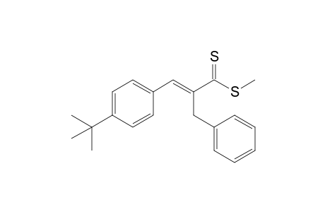 (E)-2-Benzyl-3-(4-tert-butyl-phenyl)-dithioacrylic acid methyl ester
