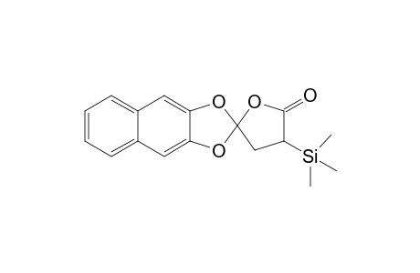 3'-trimethylsilyl-2'-spiro[benzo[f][1,3]benzodioxole-2,5'-oxolane]one