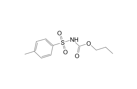 Carbamic acid, (p-tolylsulfonyl)-, propyl ester
