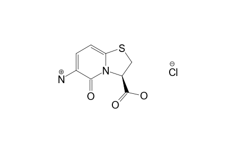 (3R)-6-AMINO-5-OXO-5H-[1,3]-THIAZOLO-[3,2-A]-PYRIDINE-3-CARBOXYLIC-ACID-HYDROCHLORIDE