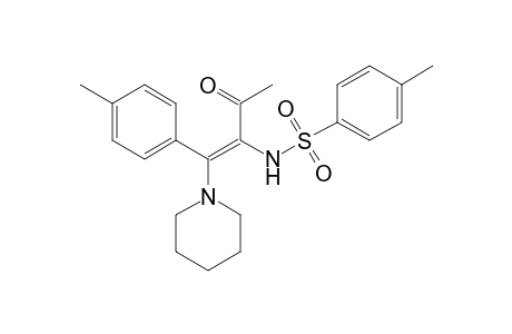 4-Methyl-N-[(1Z)-2-oxo-1-[1-piperidyl(p-tolyl)methylene]propyl]benzenesulfonamide