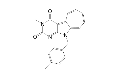 6-(4-Methylbenzyl)-9-methylcyclohepta[b]pyrimido[5,4-d]pyrrole-8(6H),10(9H)-dione