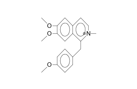 1-(P-Methoxy)-6,7-dimethoxyisoquinoline-methosalt
