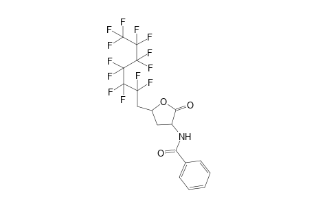 N-(2-oxo-5-(2,2,3,3,4,4,5,5,6,6,7,7,7-tridecafluoroheptyl)tetrahydrofuran-3-yl)benzamide
