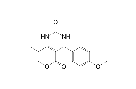 6-Ethyl-2-keto-4-(4-methoxyphenyl)-3,4-dihydro-1H-pyrimidine-5-carboxylic acid methyl ester