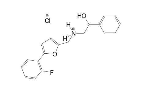 2-furanmethanaminium, 5-(2-fluorophenyl)-N-(2-hydroxy-2-phenylethyl)-, chloride
