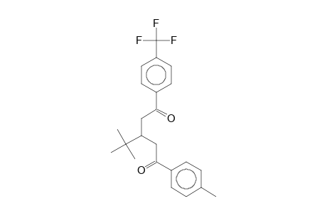 3-t-Butyl-1-p-tolyl-5-(4-trifluoromethyl-phenyl)-pentane-1,5-dione
