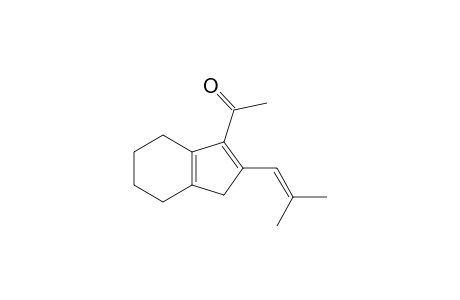 1-[2'-(2''-Methylpropenyl)-4',5',6',7'-tetrahydro-1H-inden-3'-yl]-ethanone