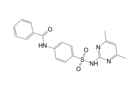 benzamide, N-[4-[[(4,6-dimethyl-2-pyrimidinyl)amino]sulfonyl]phenyl]-
