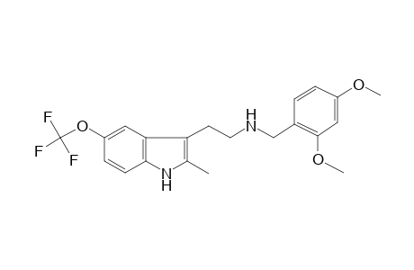N-(2,4-dimethoxybenzyl)-2-[2-methyl-5-(trifluoromethoxy)-1H-indol-3-yl]ethanamine