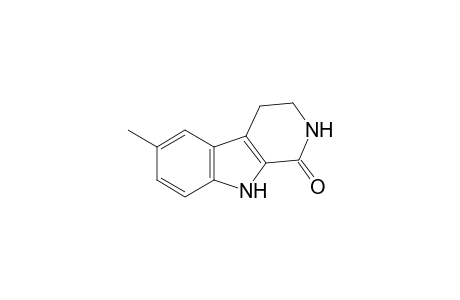 6-methyl-2,3,4,9-tetrahydro-1H-pyrido[3,4-b]indole-1-one
