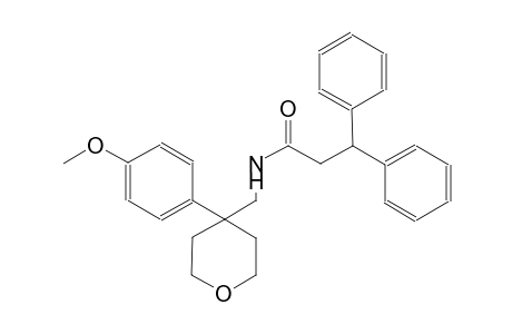 benzenepropanamide, beta-phenyl-N-[[tetrahydro-4-(4-methoxyphenyl)-2H-pyran-4-yl]methyl]-