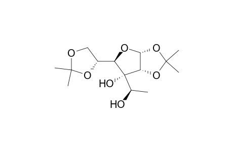 .alpha.-D-Allofuranose, 3-C-(1-hydroxyethyl)-1,2:5,6-bis-O-(1-methylethylidene)-, (R)-