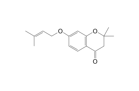 7-[(3'-Methyl-2'-buten-1'-yl)oxy]-2,2-dimethyl-4-chromanone