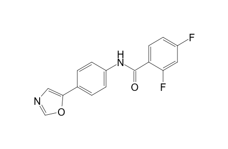 2,4-difluoro-4'-(5-oxazolyl)benzanilide