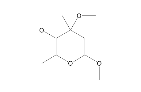 METHYL-2,6-DIDEOXY-3-C-METHYL-3-0-METHYL beta(L)-RIBO HEXOPYRANOSIDE