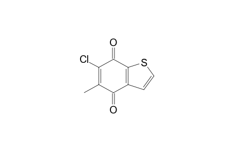 Benzo[b]thiophene-4,7-dione, 6-chloro-5-methyl-