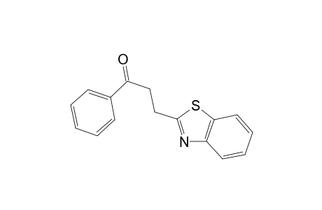 3-(1,3-Benzothiazol-2-yl)-1-phenyl-1-propanone