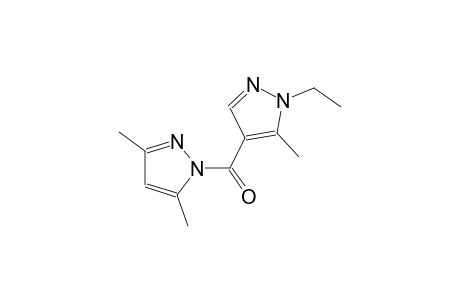 1-[(1-ethyl-5-methyl-1H-pyrazol-4-yl)carbonyl]-3,5-dimethyl-1H-pyrazole