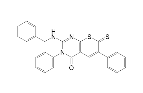 2-Phenylmethylamino-3,6-diphenyl-7-thioxo-3H-thiino[2,3-d]pyrimidine-4-one