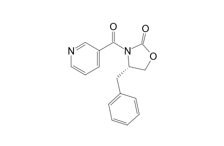 (4S)-4-Benzyl-3-(pyridine-3-carbonyl)-1,3-oxazolidin-2-one