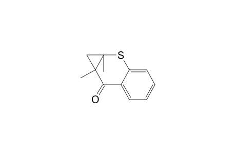 1,6-Dimethyl-3,4-benzo-2-thiabicyclo(4.1.0)hept-3-en-5-one