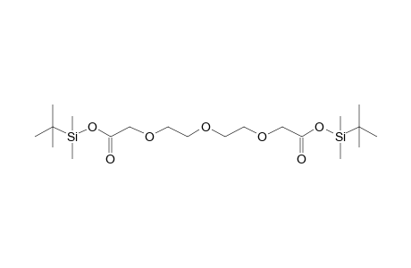 3,6,9-Trioxaundecanedioic acid, 2tbdms derivative