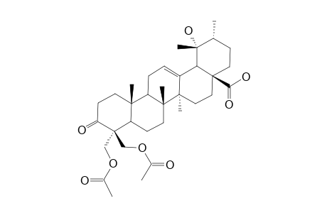 23,24-Diacetoxy-19-hydroxy-3-oxo-urs-12-en-28-oic-acid