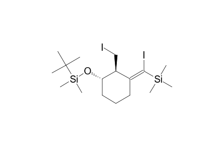 tert-Butyl-[(1S,2S,3Z)-2-(iodanylmethyl)-3-[iodanyl(trimethylsilyl)methylidene]cyclohexyl]oxy-dimethyl-silane