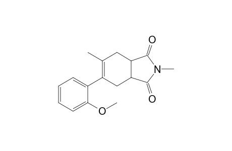2,6-Dimethyl-5-(2-methoxyphenyl)-3a,4,7,7a-tetrahydroisoindole-1,3-dione