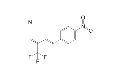 (2E,4E)-5-(4-nitrophenyl)-3-(trifluoromethyl)penta-2,4-dienenitrile