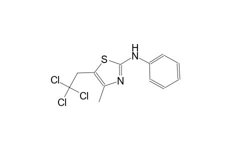 2-thiazolamine, 4-methyl-N-phenyl-5-(2,2,2-trichloroethyl)-