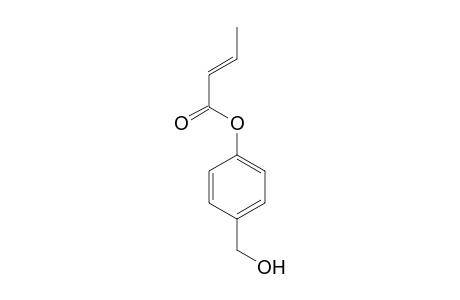 trans-4-(Hydroxymethyl)phenyl But-2-enoate