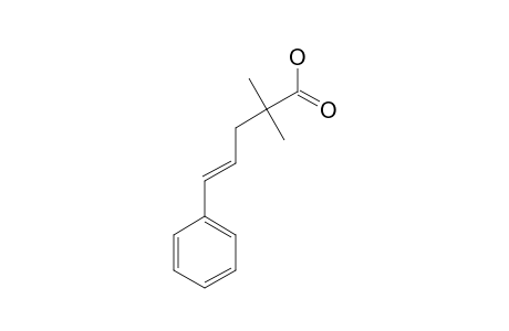 2,2-DIMETHYL-5-PHENYL-4-PENTENOIC-ACID