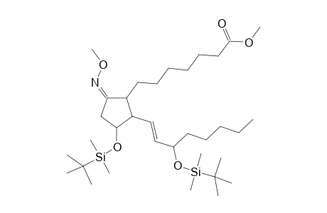 9-Methoxyimino-11,15-o-bis(t-butyldimethylsilyloxy)PgE1 Methyl Ester Isomer
